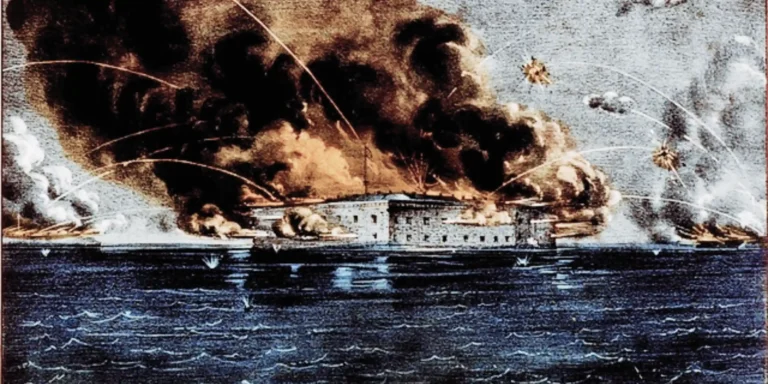 Fort Sumter, A Powerful Cannon Shot